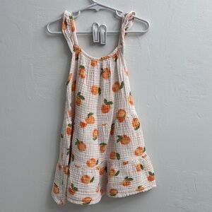Angel Dear Muslin Peach Dress